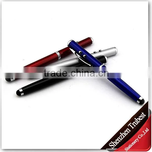 screen touch stylus pen with ball pen for Iphone Ipad and tablet pc