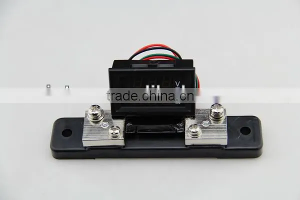 red + blue DC0-100V 0-50A digital ampere-voltage meter J00022