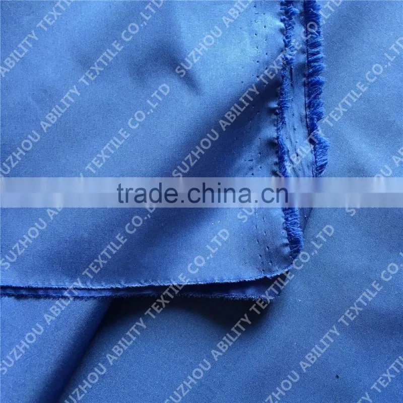 polyester pongee waterproof fabric/100 polyester pongee lining fabric