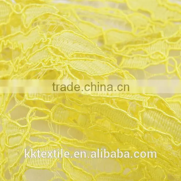New arrival 2014 best price 50%Nylon 50%Cotton cord lace/net lace fabric