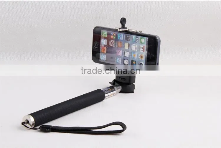Best selling selfie stick extendable Bluetooth monopod plus Selfie Monopod with shutter remote button no charging