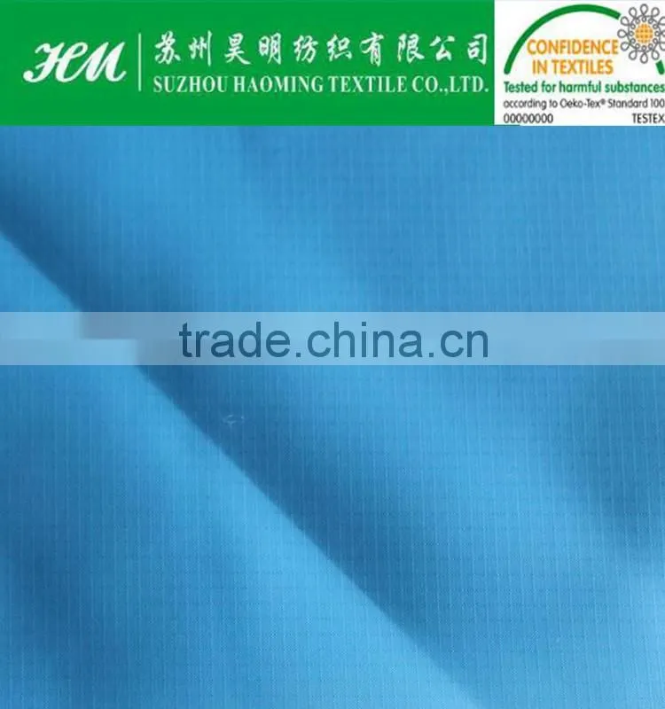 ECO-TEX 380T 0.1 ripstop pongee fabric