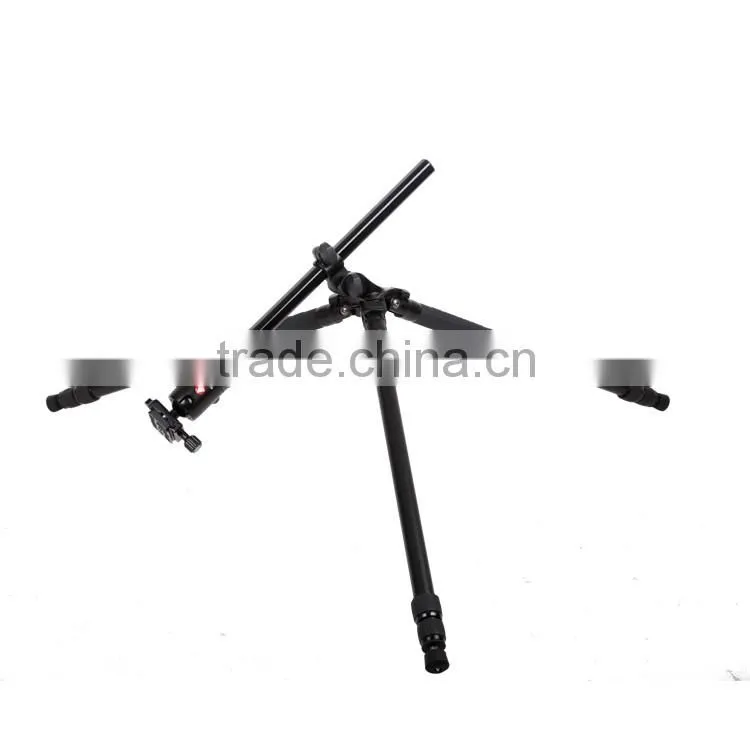 High quality versatile tripod with swiveling center column T1207R
