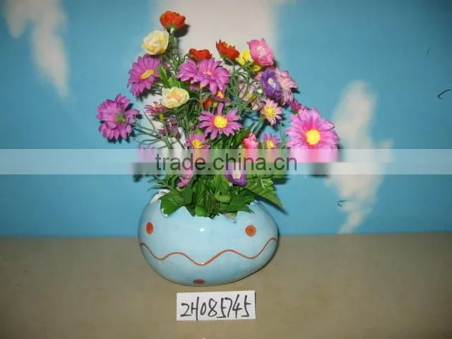 ceramic flower vase