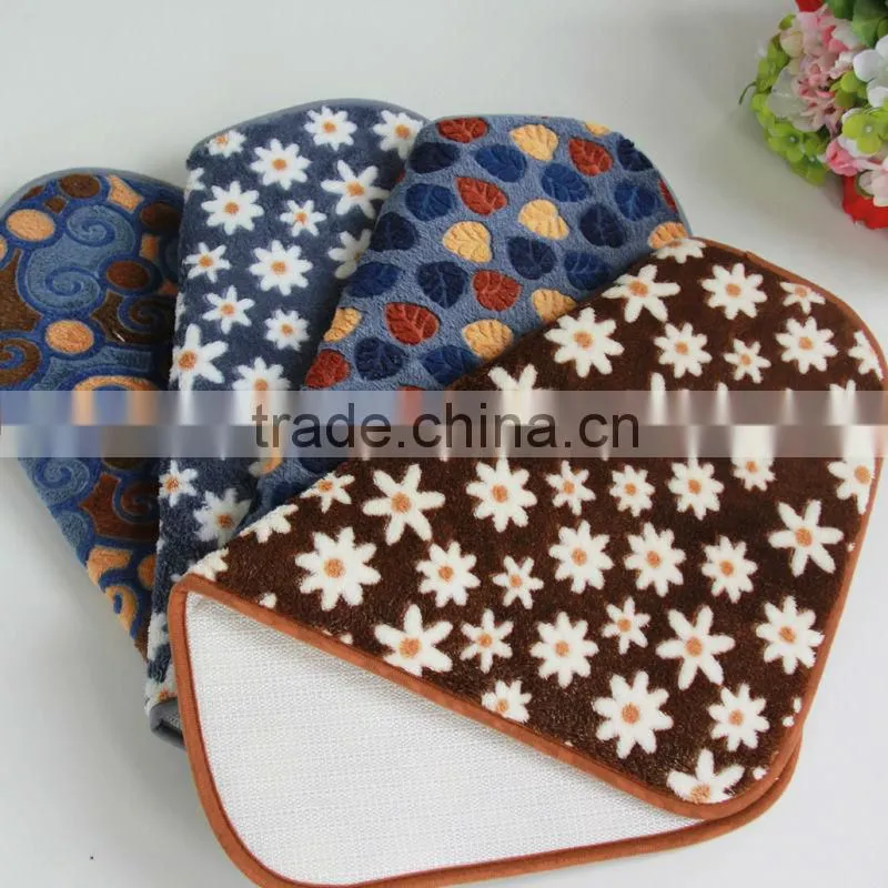 coral fleece floor mat bathmat room mat