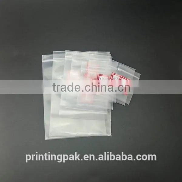 Accept custom order and clothing net colored feature zip lock bag