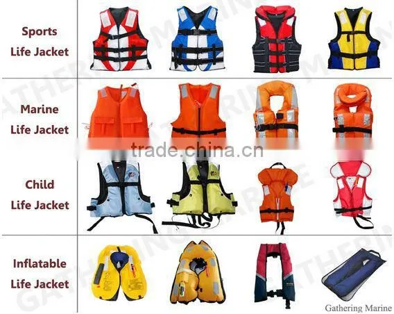 SOLAS Approved automatic/manual inflatable life jacket