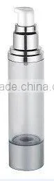 black plastic spray bottle ,20ml black airless bottles