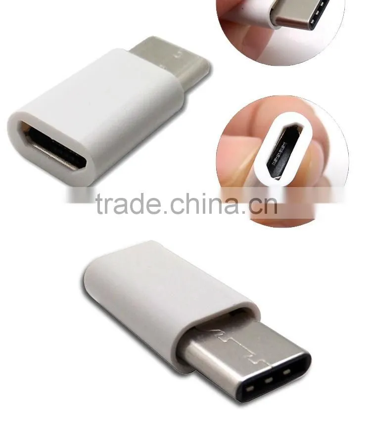 Portable Slim Micro USB to Type C Adapter