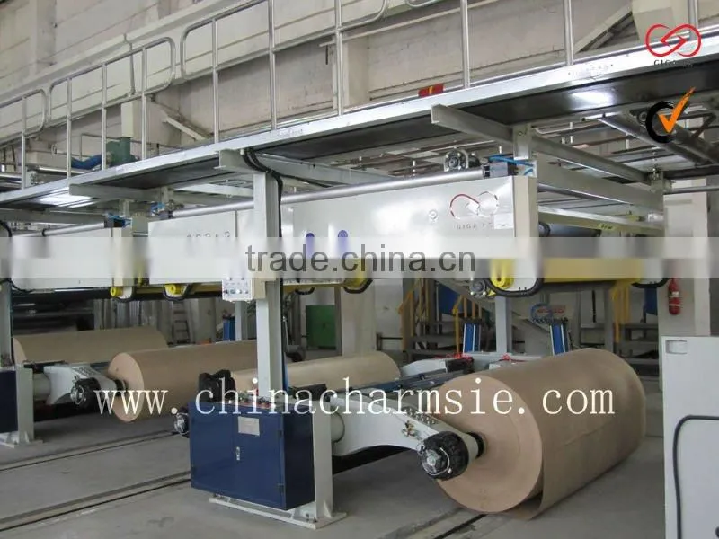 GIGA LX Computerized 3layer corrugated cardboard production line