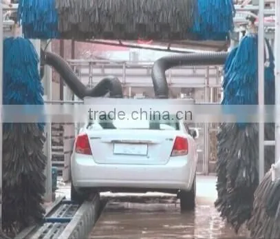 5 Brushes Fully Automatic Rollover Car Washing Machine With spray, foam and wax, dry systems