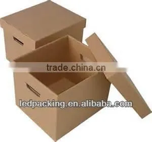 classical corrugated carton for books package