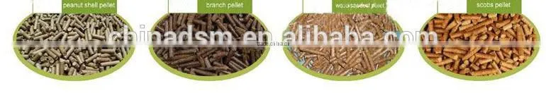 Wood sawdust fuel pellet mill