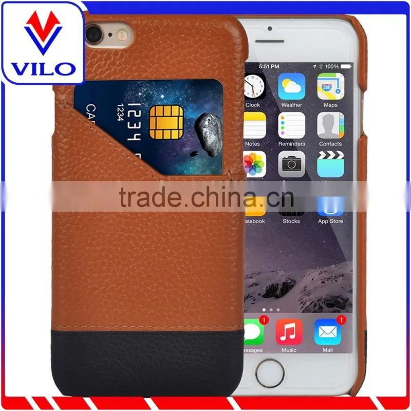 Genuine Leather Mobile Phone Case For iPhone 6+Screen Protector for iPhone 6