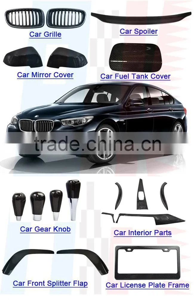 Canard Wing C style carbon fiber lip splitter fit to all cars