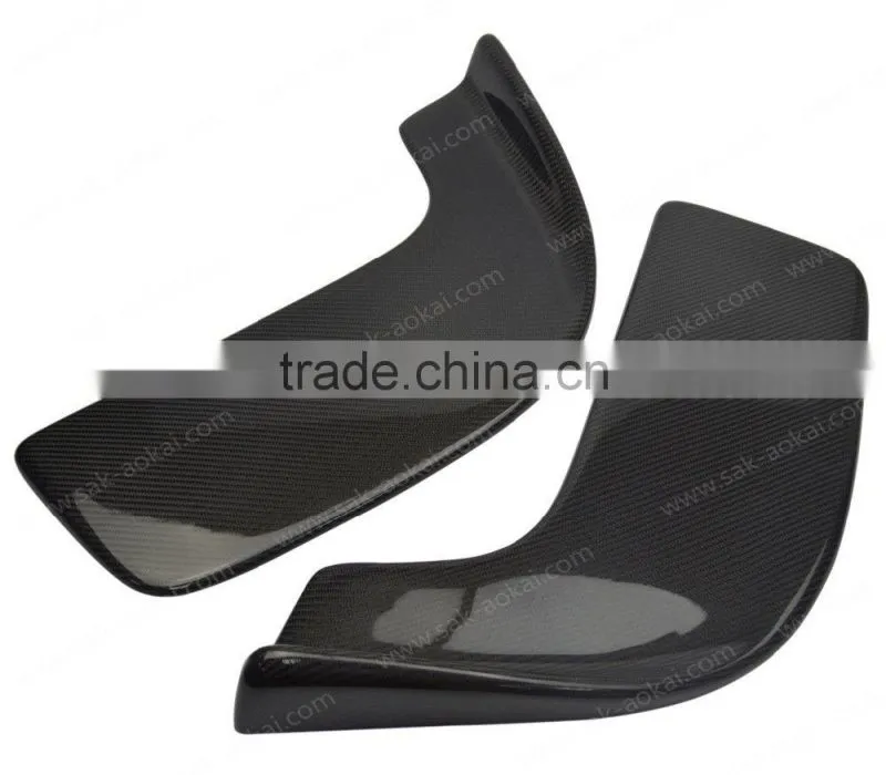 2X Universal Auto Splitter Flap Cupwings Front Bumper Lip Spoiler