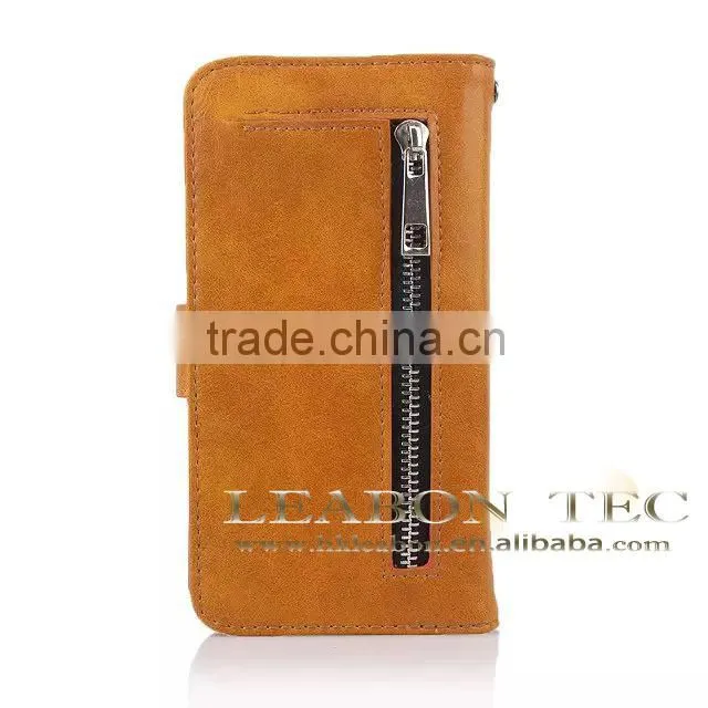 Best Selling Hot Chinese Products Supplier 2 in 1 Detachable Wallet and Phone Case for S6 Phone