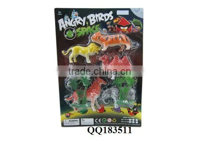 Animal play set, set toy, funny toy for kids, plastic animal toy