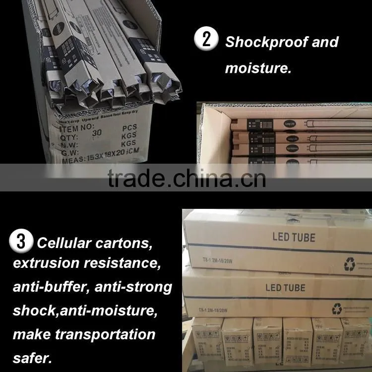 25W led tube light 1200mm length AC 85V-265V, CE&RoHs mark