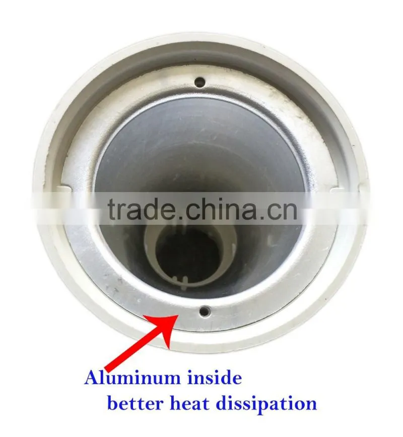 Plastic and Aluminum 3W 5W 7W 9W 12W 15W E27 Lampadas de LED