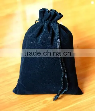 Brand new middle drawstring velvet jewelry bags with great price
