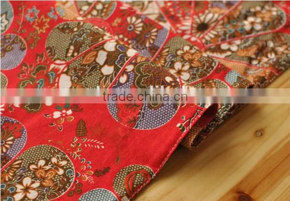 Printed cotton linen canvas table runner