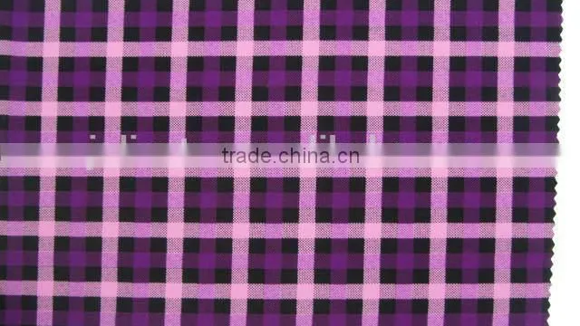 purple ultr-thin square nylon Spandex print fabric for making clothes