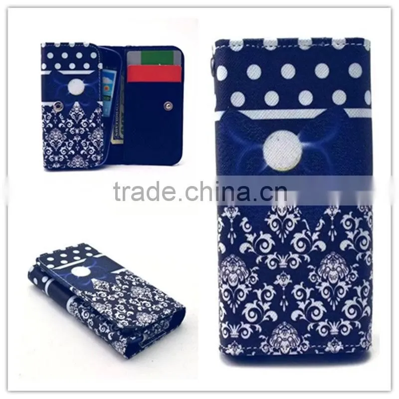 OEM Beautiful Pattern PU Leather Case Cover,Customized Flip Case For Iphone 7