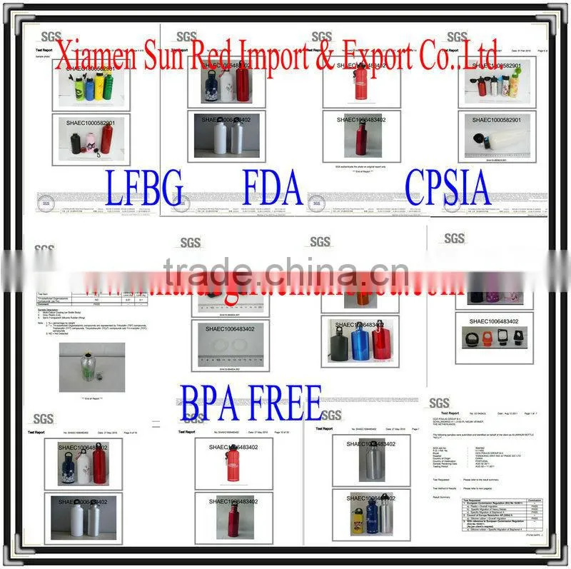 2016 Cheapest travel pot outside sport water bottle
