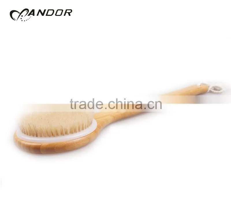 New products natural massage bath brushbath back brush detachable bath brush