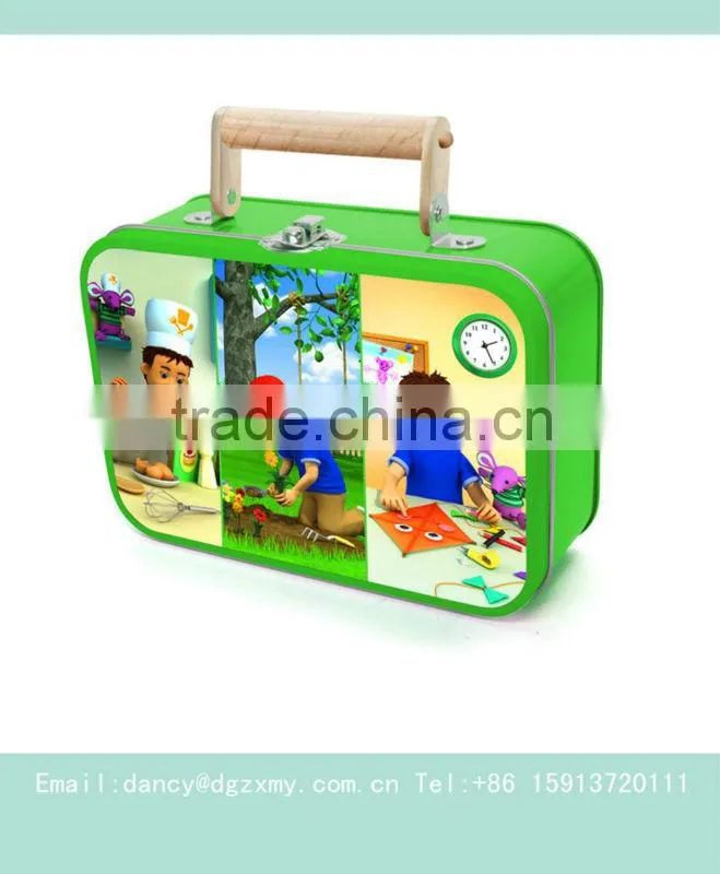 wooden handle for boxes