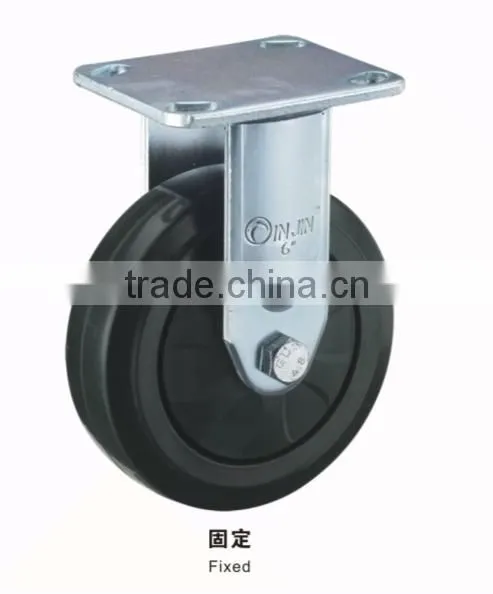 200mm dia hand pallet truck rubber wheel