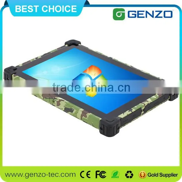 Waterproof IP67 Rugged Tablet PC with RJ45 10.1 inch Intel core Baytrail-T IPS screen 1280*800 window tablet pc