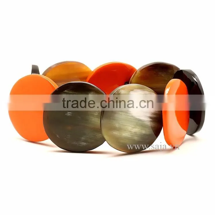Buffalo horn jewelry , Buffalo horn bracelet SHB-531, 100% natural buffalo horn