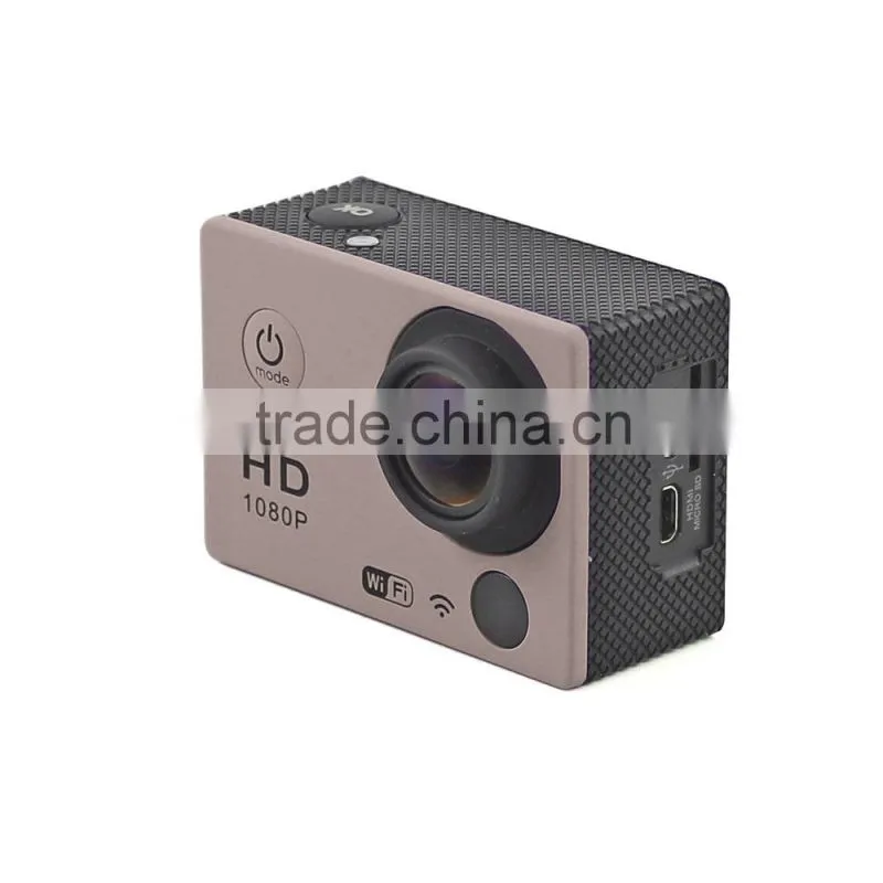 High quality manufactureSJ7000 2.0 LCD Waterproof Sport Camera NT96655 1080P Full HD 30FPS WiFi Action Camcorder Car Dvrs SJ7000