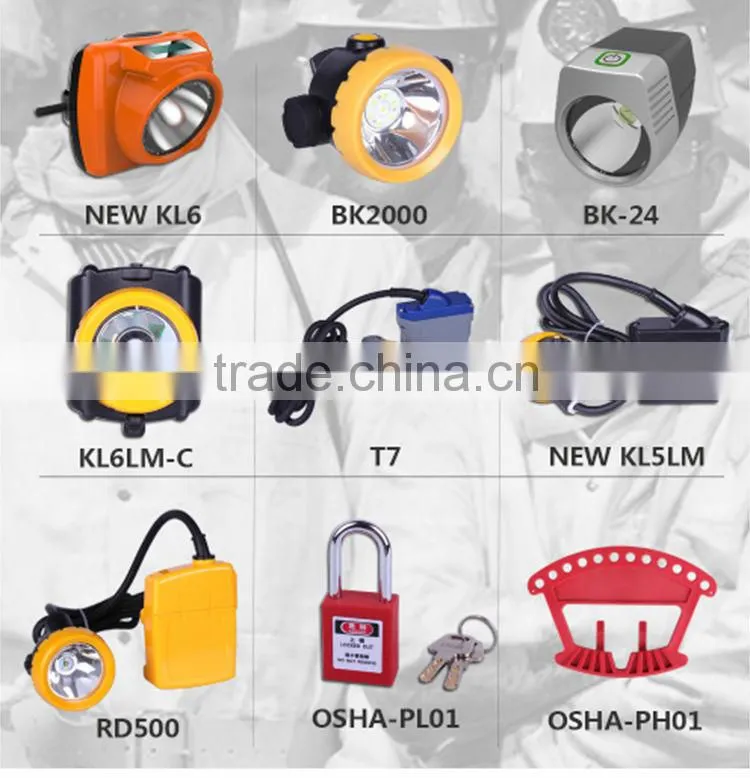 China high quality mining miner lamp KJ8LM 10000LUX 25HOURS