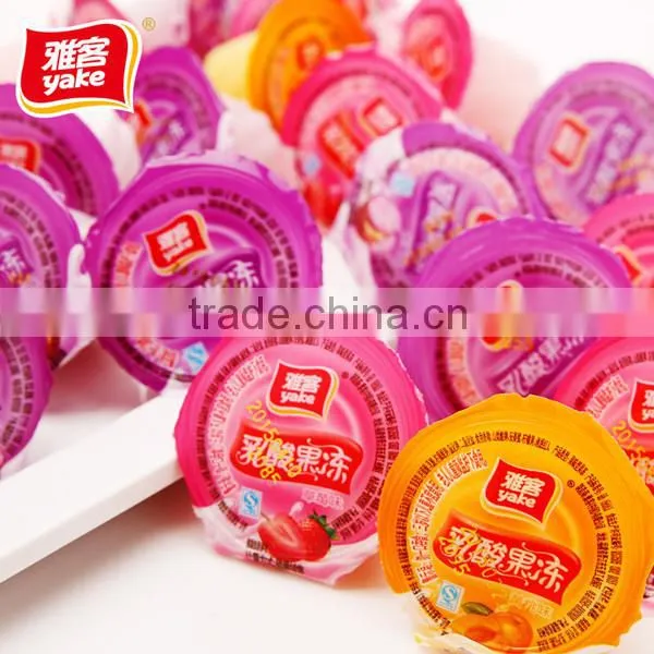 Yake 25g fruit jelly pudding with lactic acid