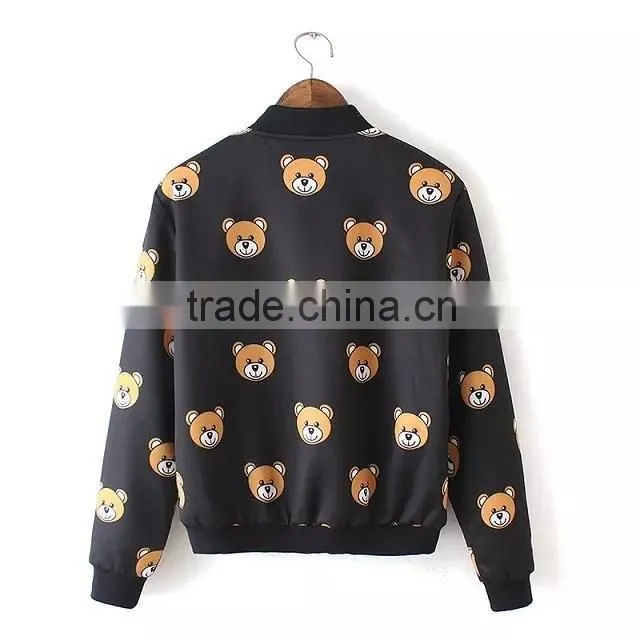 cheap china wholesale clothing panda baseball jacket