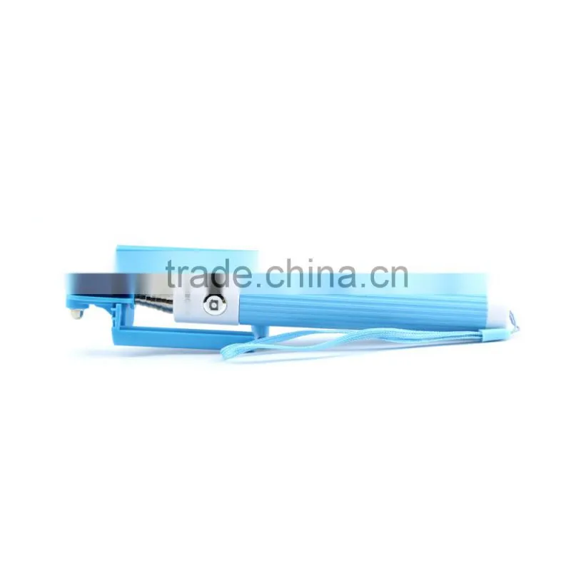 2015 colorful monopod selfie stick to buy for phone