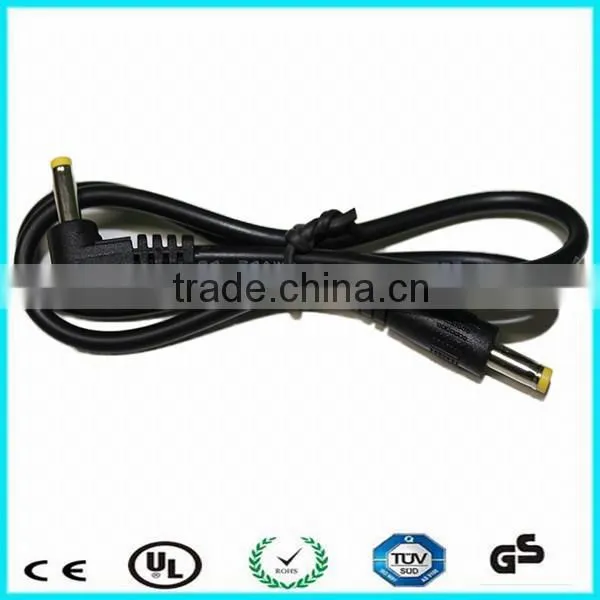 Custom right angle male to male 2.5mm dc cable
