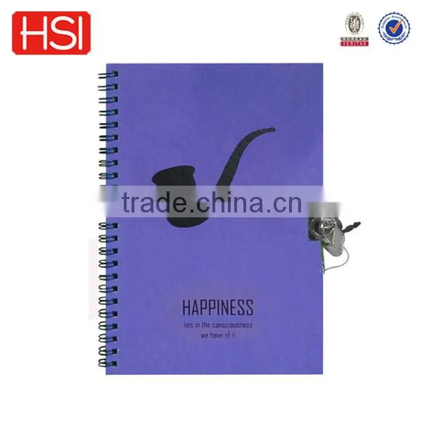factory direct sale simple design happiness notebook