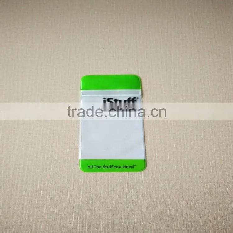 Cartoon environmental protection PVC bag/clear top zipper PVC bag