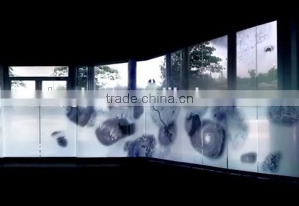 Factoty Price Xiamen Sino Glass Art Glass Partition