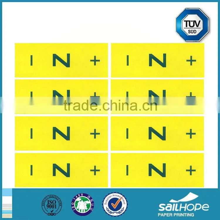 Most popular stylish printing adhesive perfume label sticker