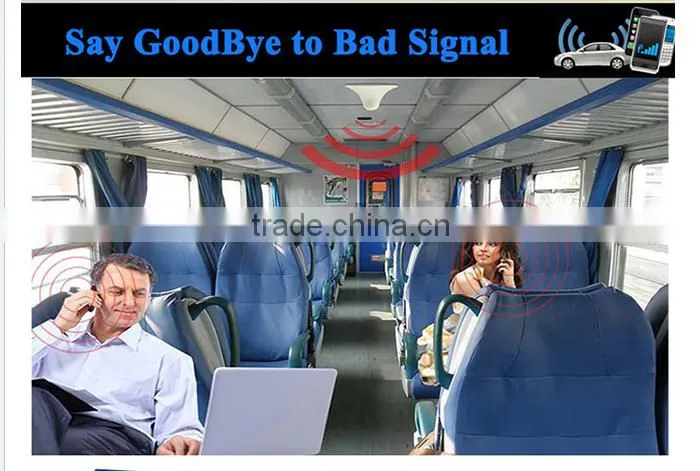 KIngtone new mobile Vehicle 850/1800/2100MHz repeater tri-band car mobile signal booster