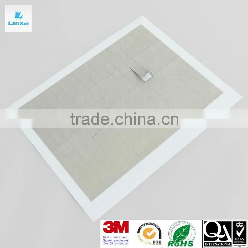 Stamping adhesive conductive fabric