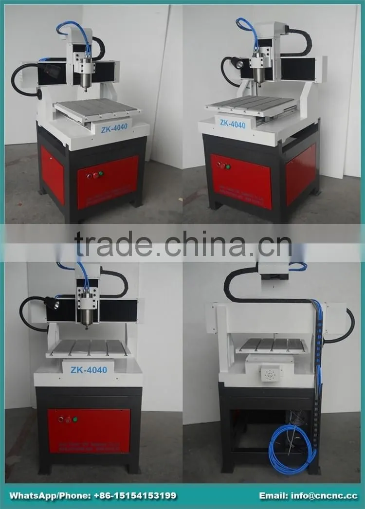Hobby Printed Circuit Board CNC Router 4040 For PCB Drilling And Milling ZK-4040 400*400MM