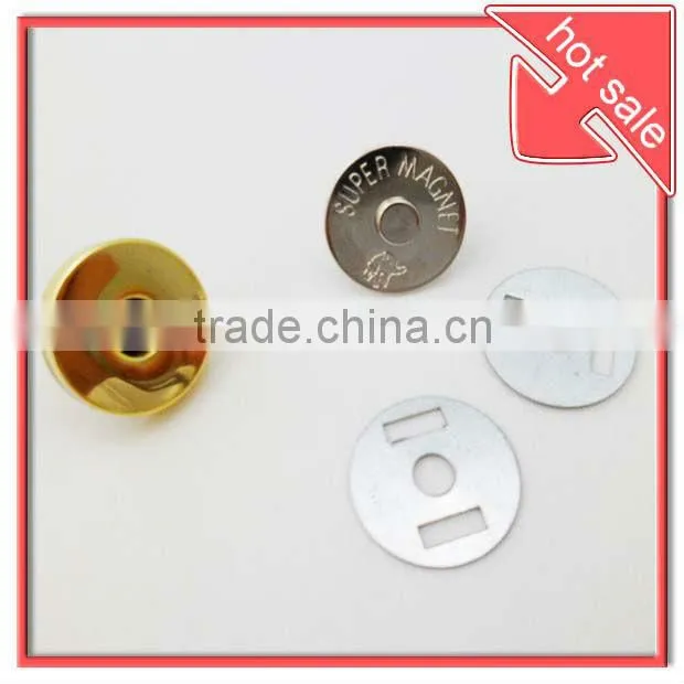 Magnetic buttons bag hardware for handbag,bag,clothes,bag accessories