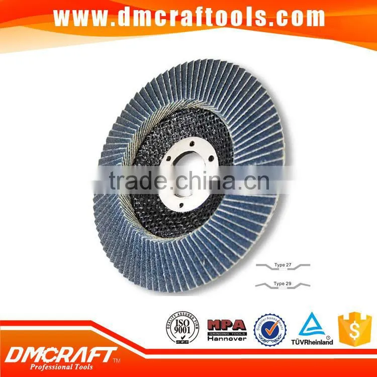 T27/T29 Abrasive flap disc used of A/O,Z/O,S/C and Ceramic material