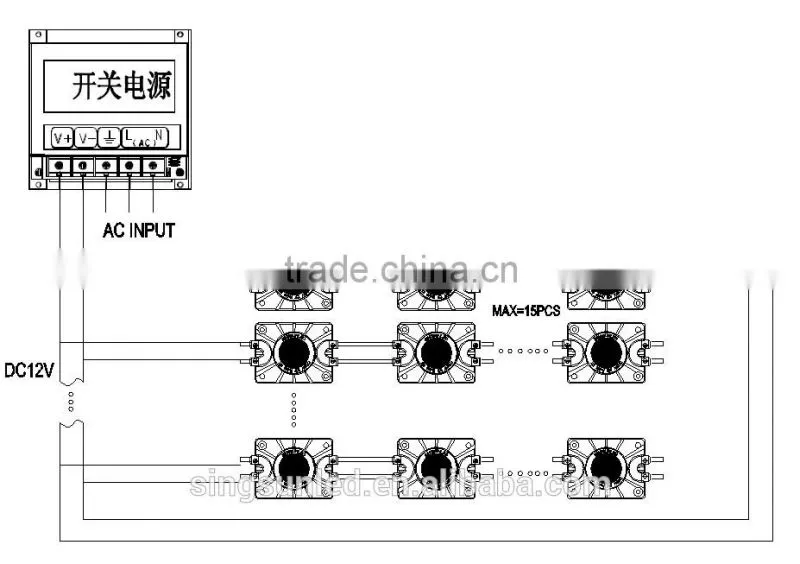 3W 3535 high power led module smd 3535 led module with lens for channnel letter